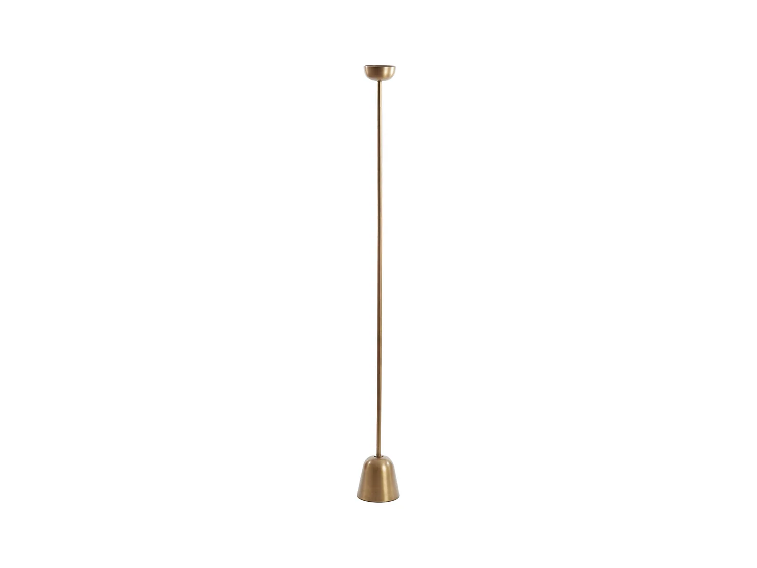 Bougie chauffe-plat OFELIA - Ø12x120cm - Bronze