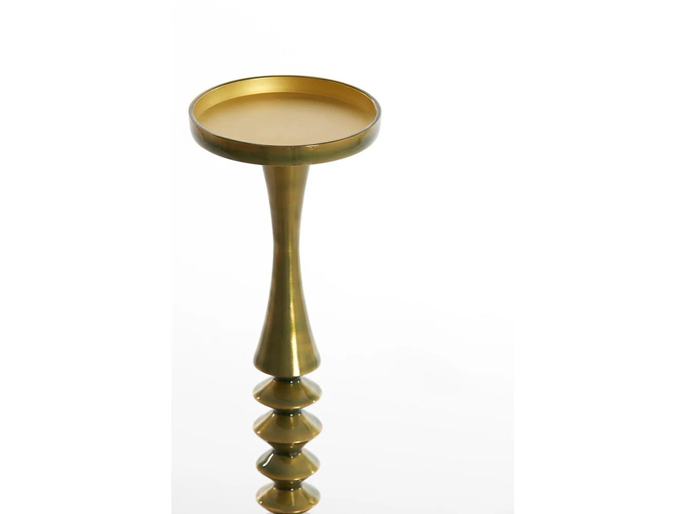 Bougeoir MISTRY - Ø11x40cm - Vert