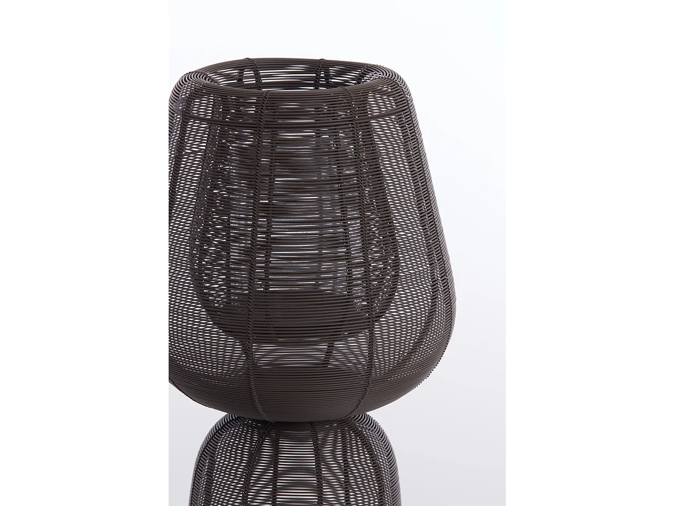 Lanterne FELLINI - Ø25x52,5cm - Noire