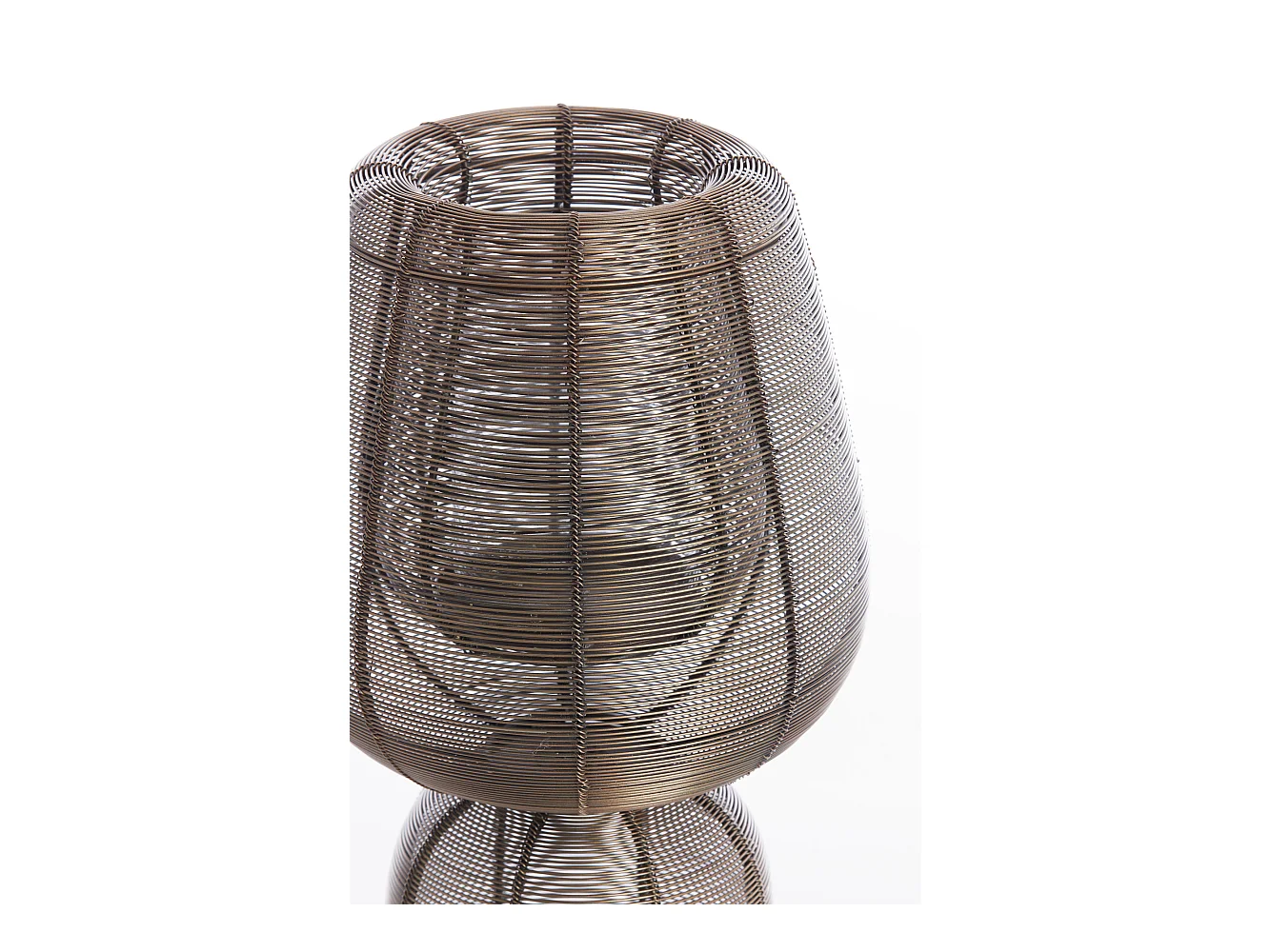 Windlicht FELLINI - Ø18x41.5cm - Brons