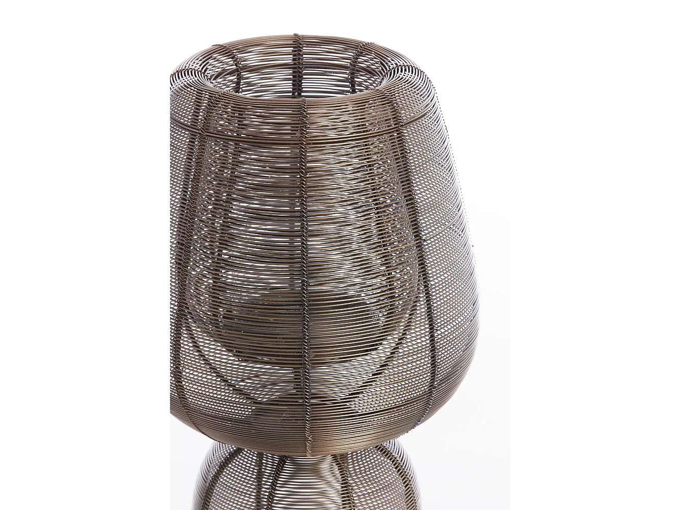 Lanterne FELLINI - Ø18x41,5cm - Bronze