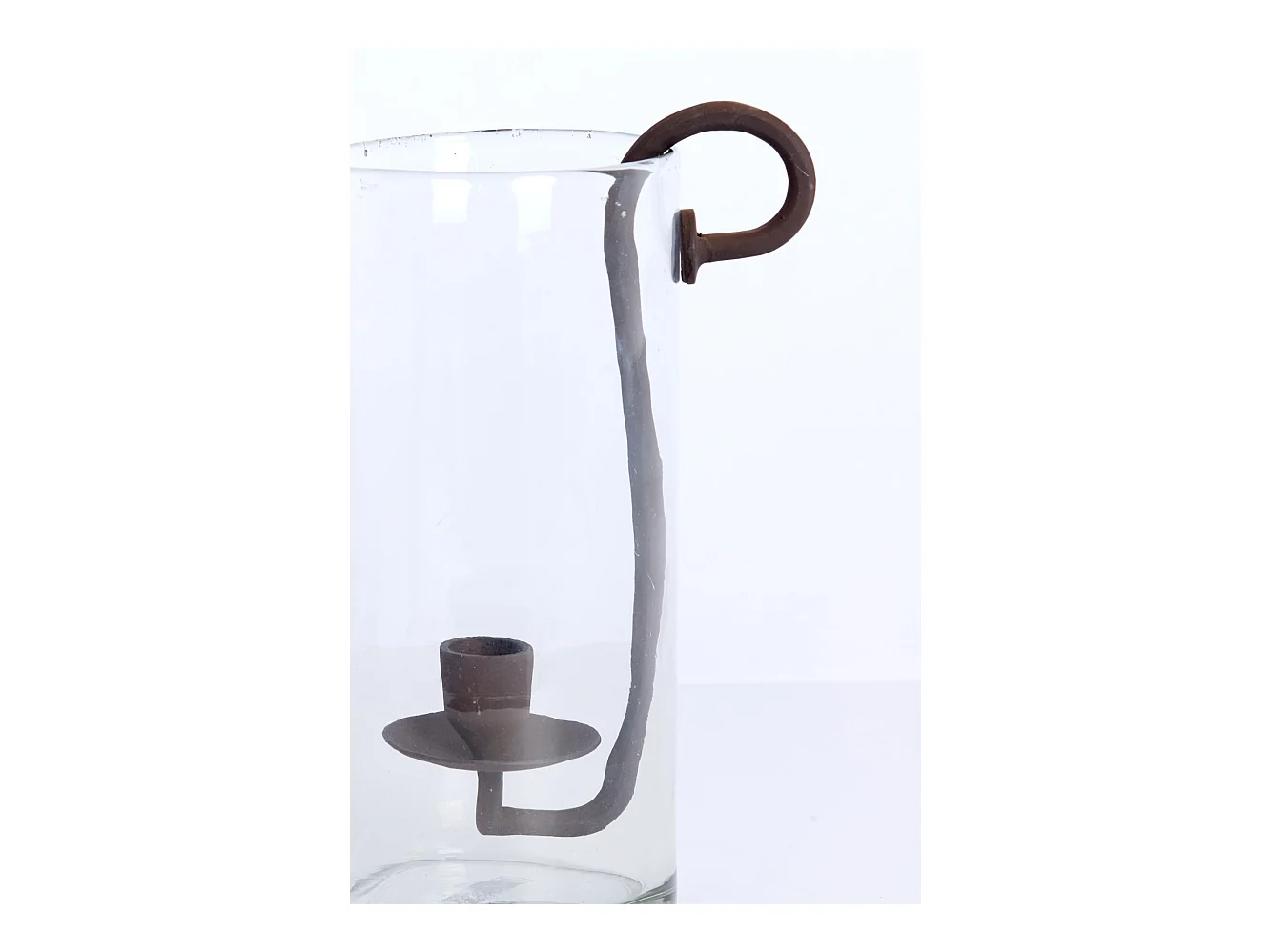 Lanterne DOLEGA - 17,5x13x28,5cm - Transparente