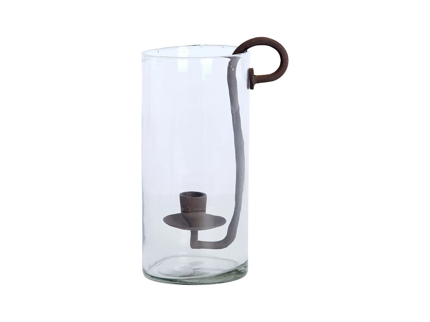 Lanterne DOLEGA - 17,5x13x28,5cm - Transparente