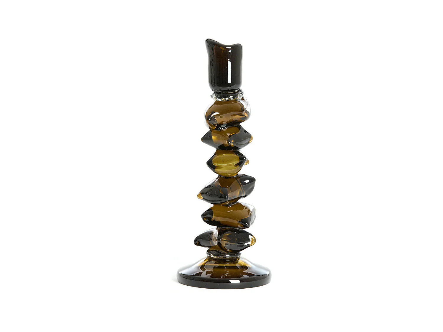 Bougeoir ESTIVA - Ø11x28,5cm - Vert