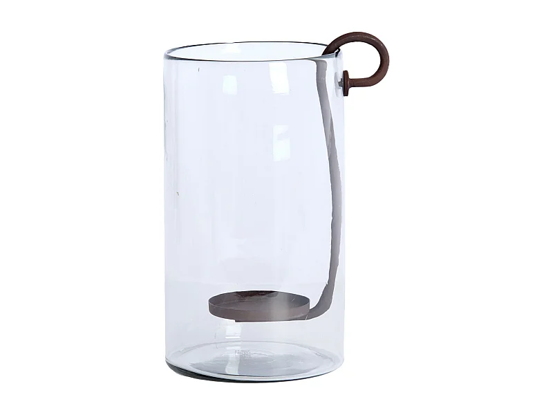 Farol DOLEGA - 23x18x33cm - Transparente