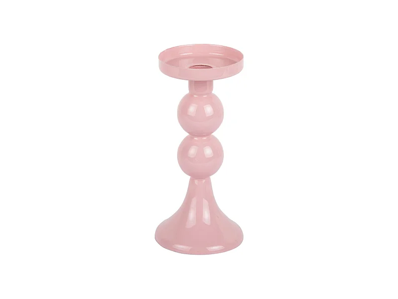 Bougeoir Funky Medium - Rose pâle