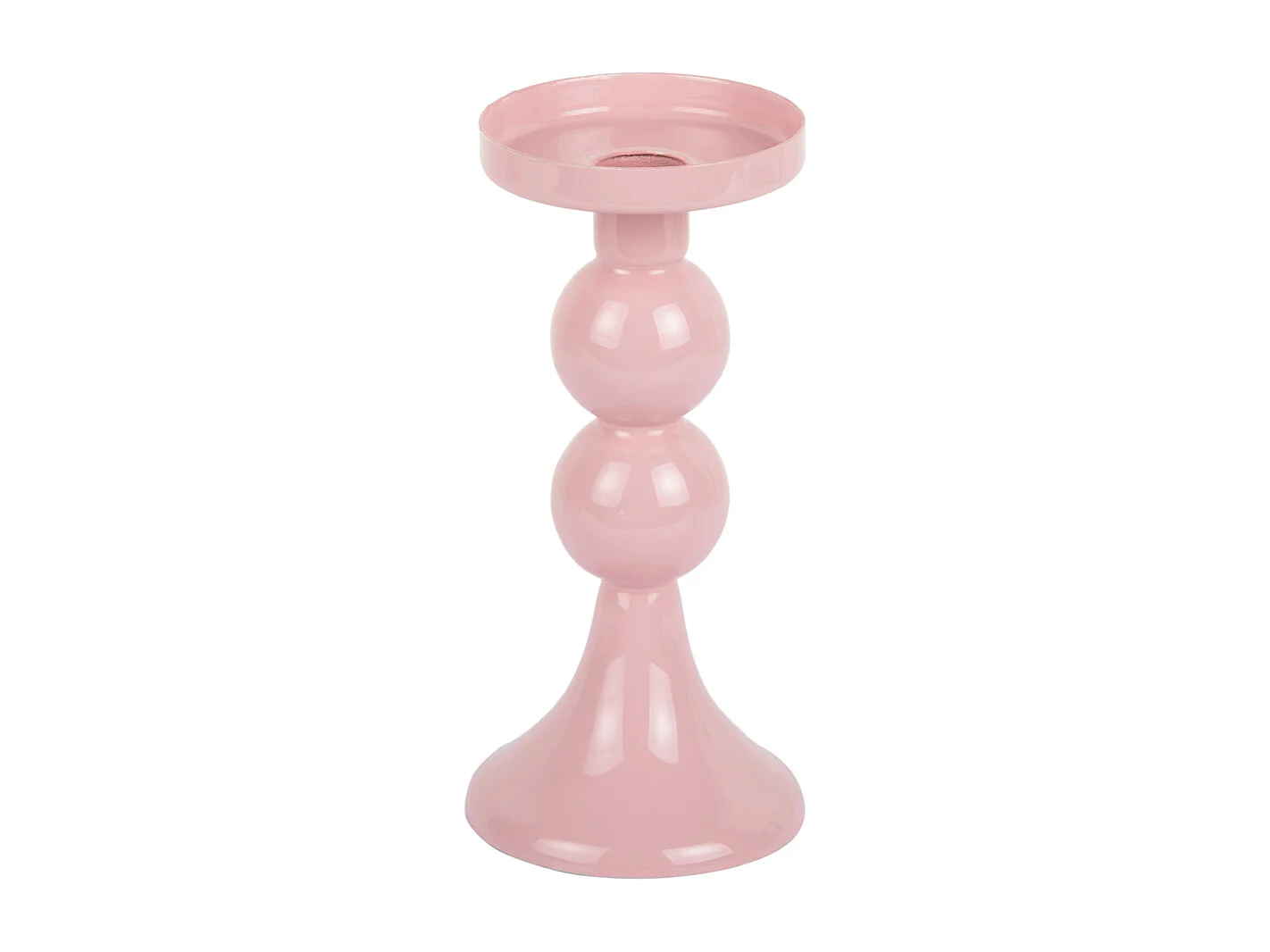 Bougeoir Funky Medium - Rose pâle