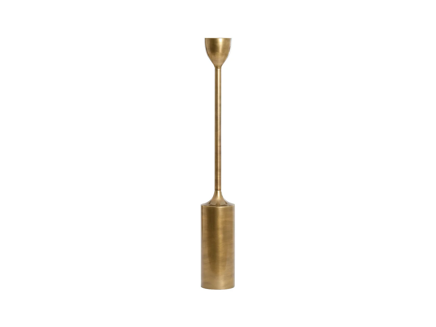 Bougeoir VELEZ - Ø13x90cm - Bronze
