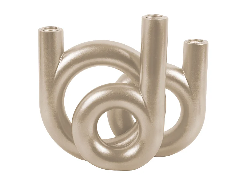 Anneaux pour chandeliers moyens - Or métallisé