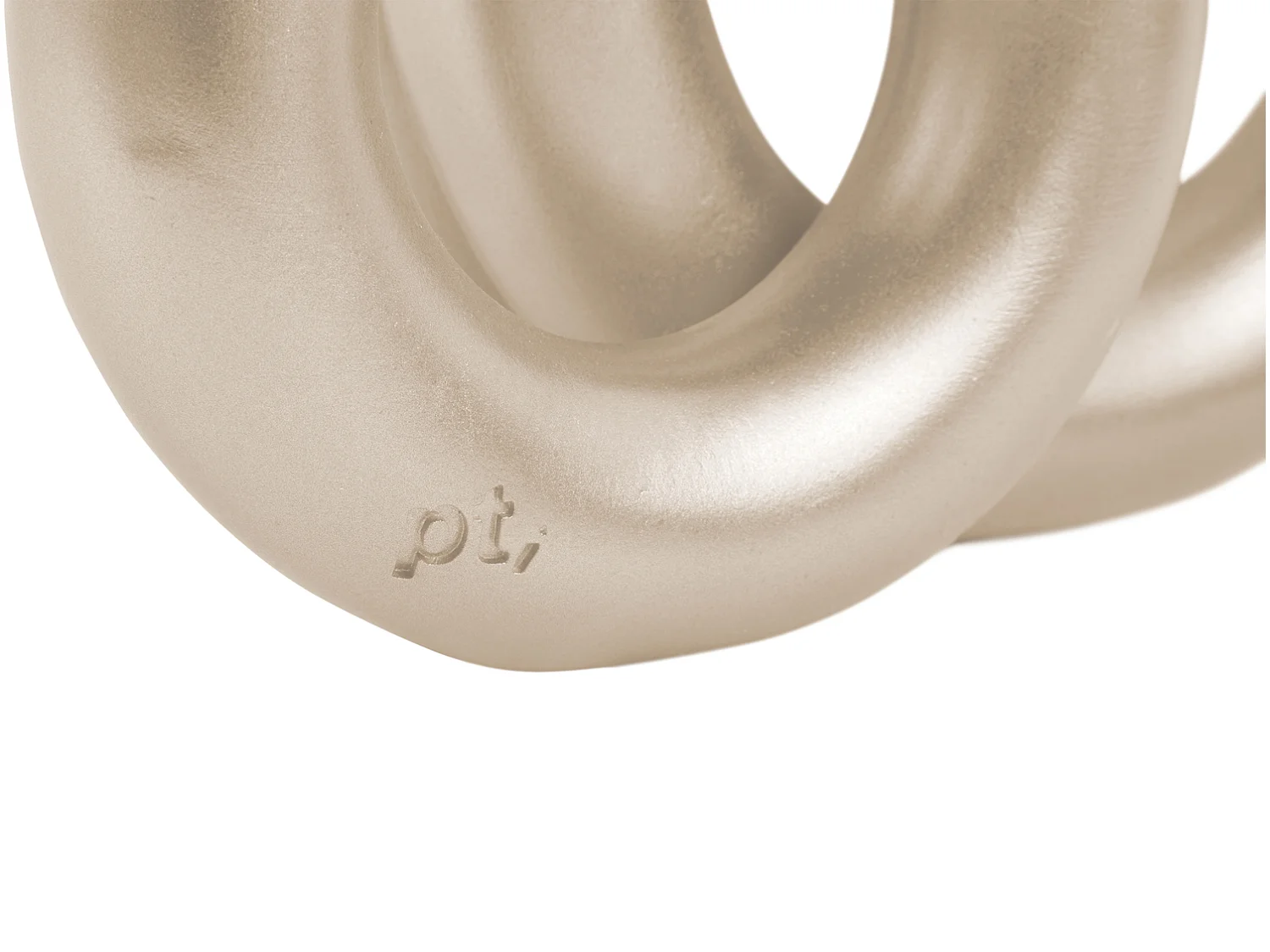 Kerzenständerringe Mittel - Metallic Gold