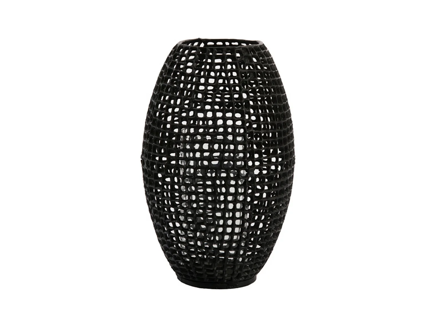 Lanterne MARCIO - Ø25x39cm - Noir