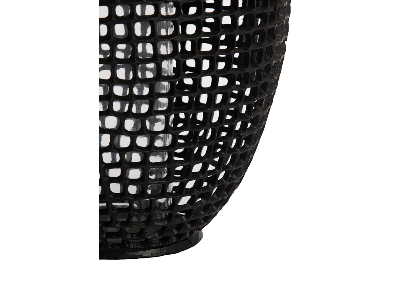 Lanterne MARCIO - Ø25x39cm - Noir