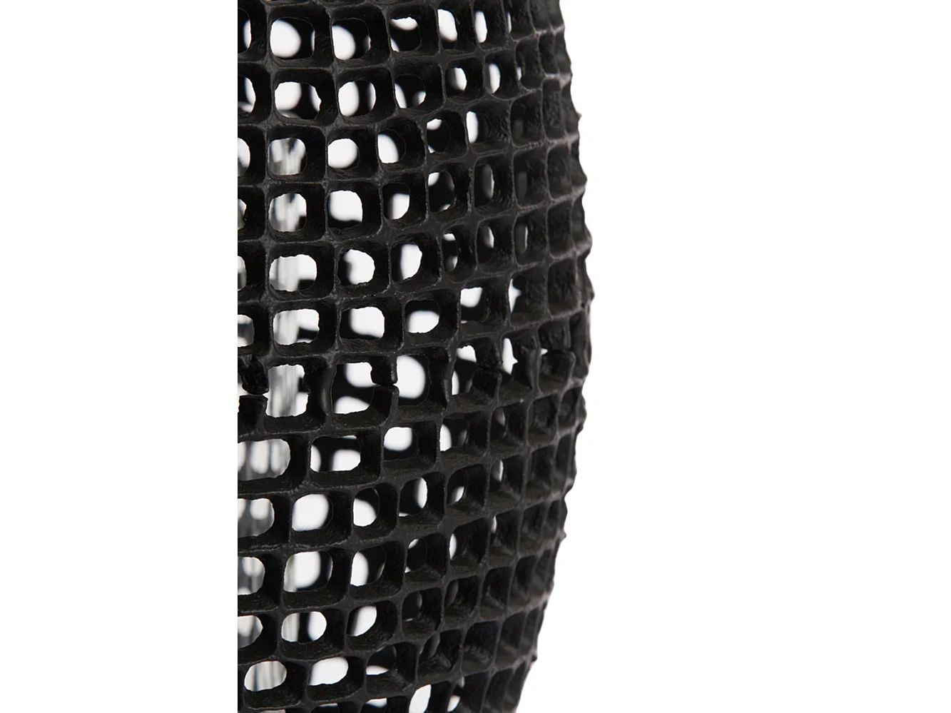 Lanterne MARCIO - Ø25x39cm - Noir