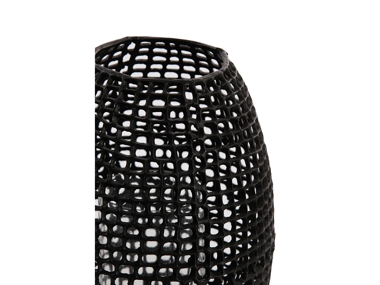 Lanterne MARCIO - Ø25x39cm - Noir