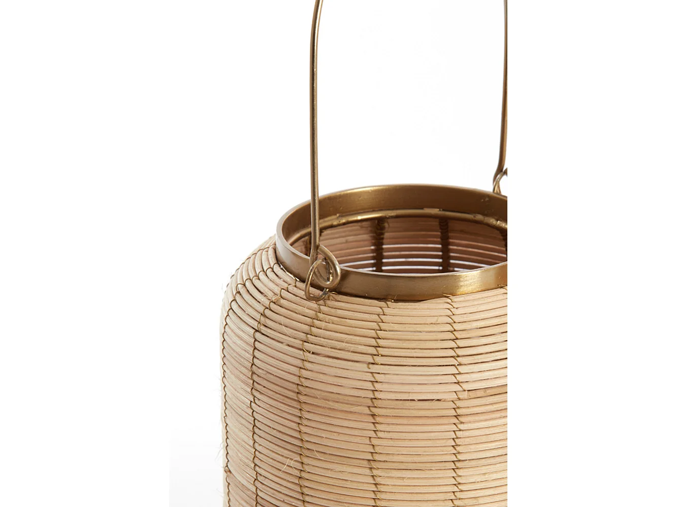 Lampe à vent VIVARO - Ø16,5x27cm - Marron