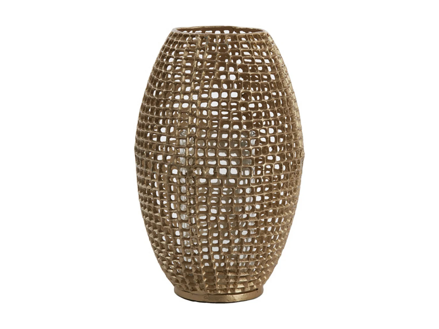 Lanterne MARCIO - Ø25x39cm - Or