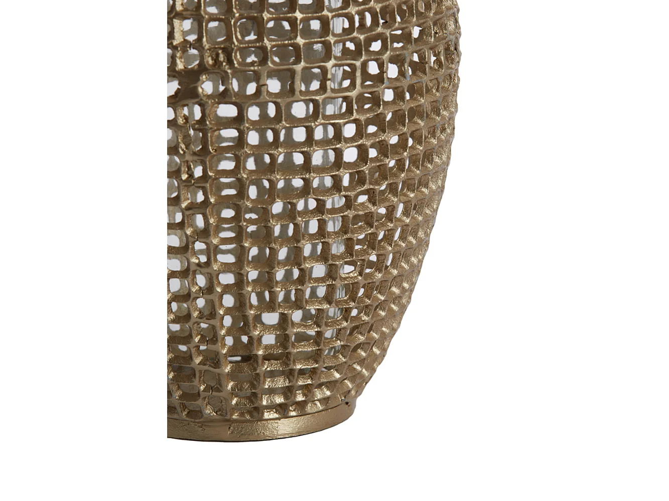 Lanterne MARCIO - Ø25x39cm - Or