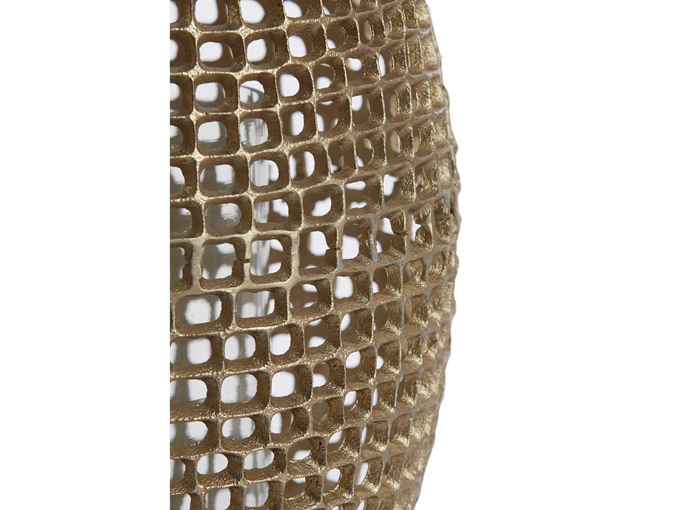 Lanterne MARCIO - Ø25x39cm - Or