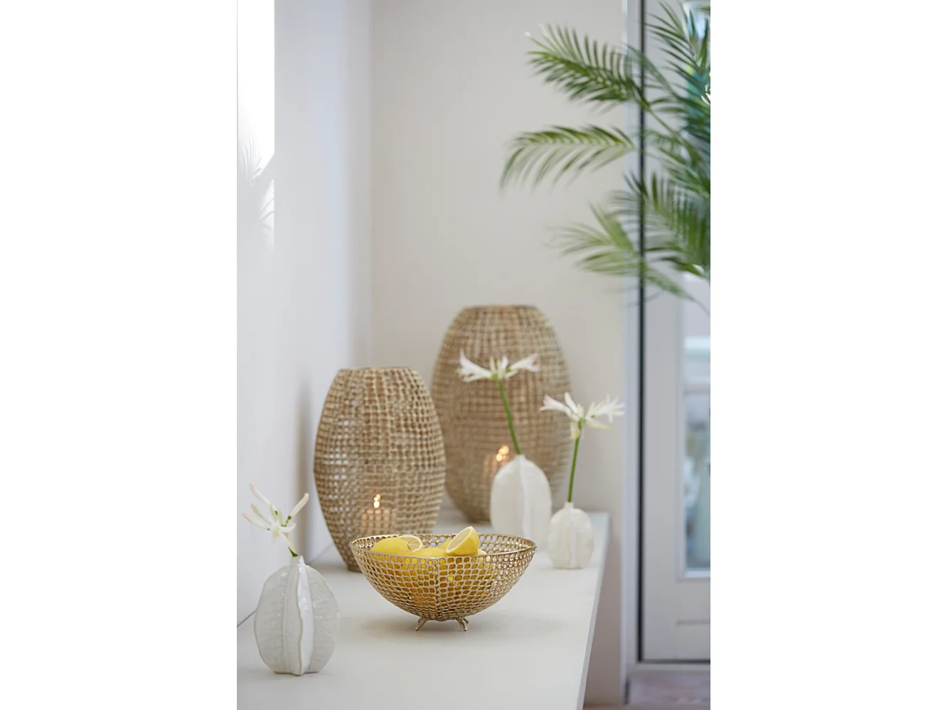 Lanterne MARCIO - Ø25x39cm - Or