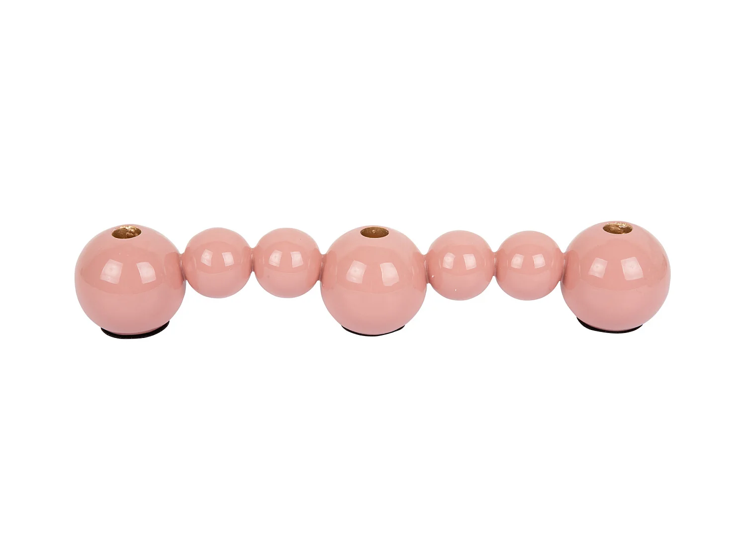 Chandelier Bubbles Straight - Rose flamant rose