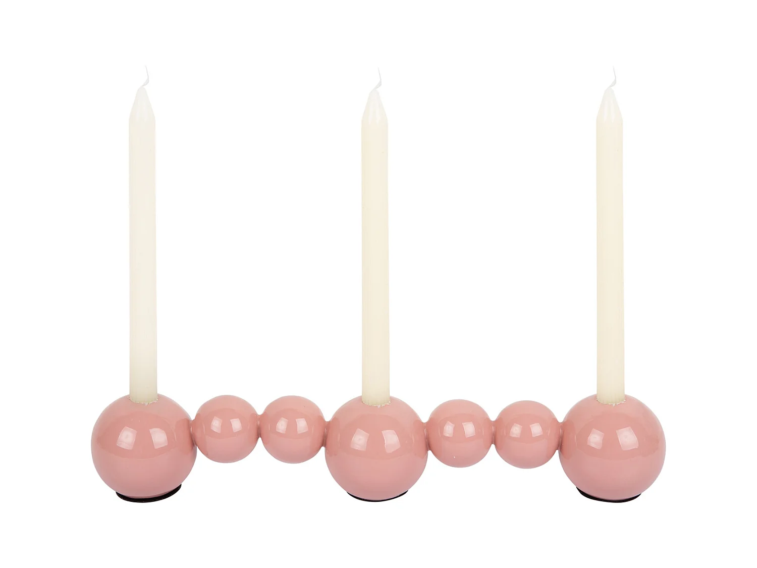 Chandelier Bubbles Straight - Rose flamant rose