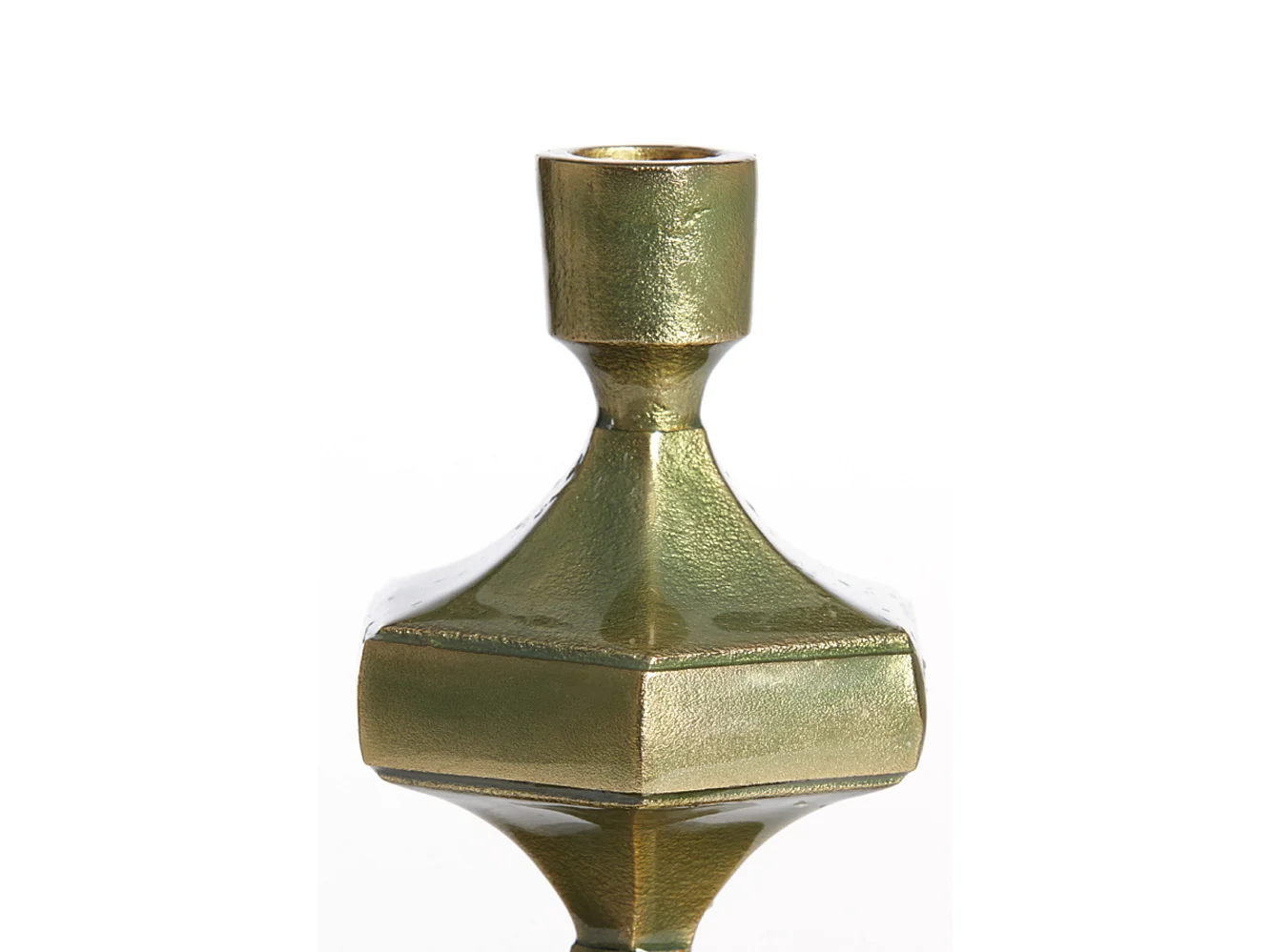 Bougeoir WAMBIRI - 10x9x17cm - Vert