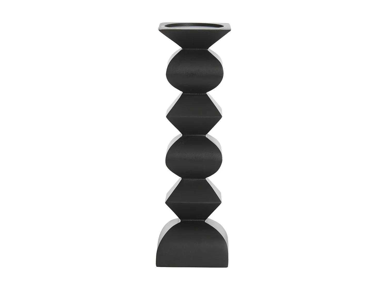Candelabro ALVERCA - Ø10,5x33,5cm - Negro