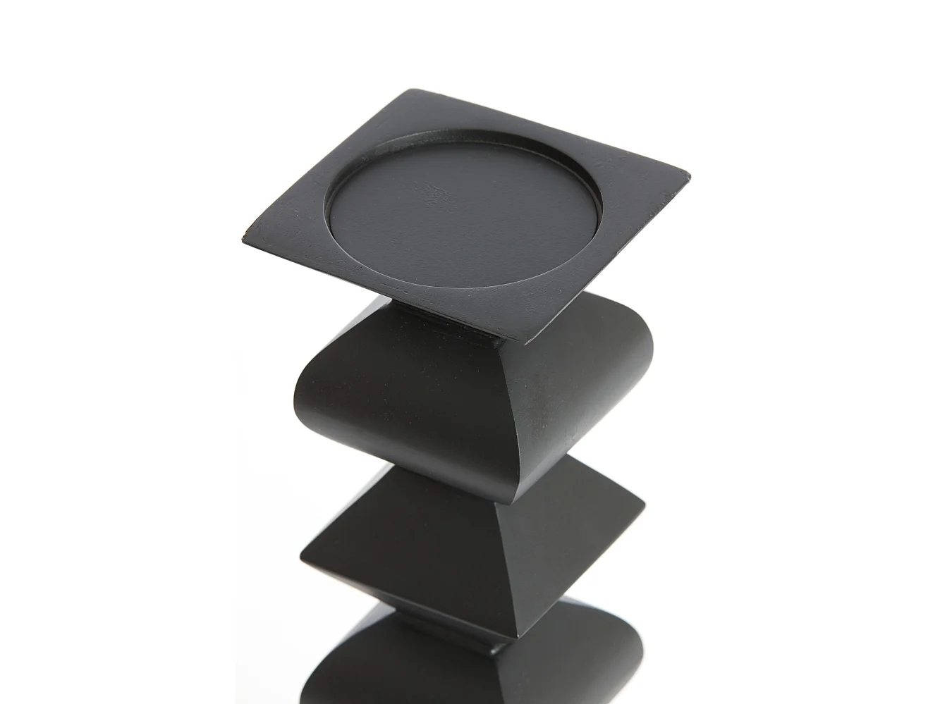 Candelabro ALVERCA - Ø10,5x33,5cm - Negro