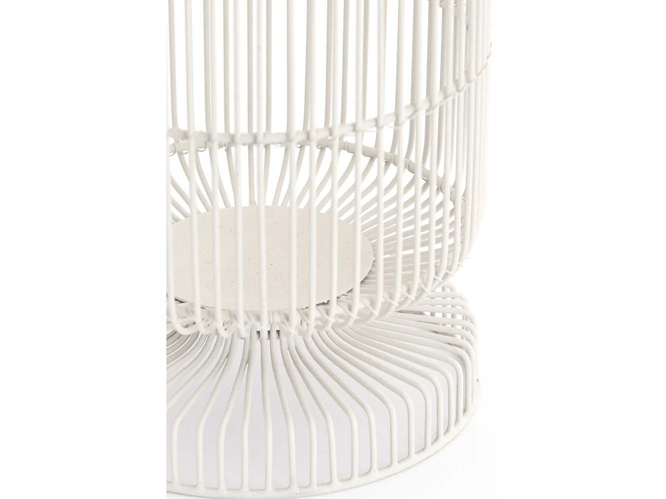 Bougie chauffe-plat GALATRO - Ø20x34cm - Blanc