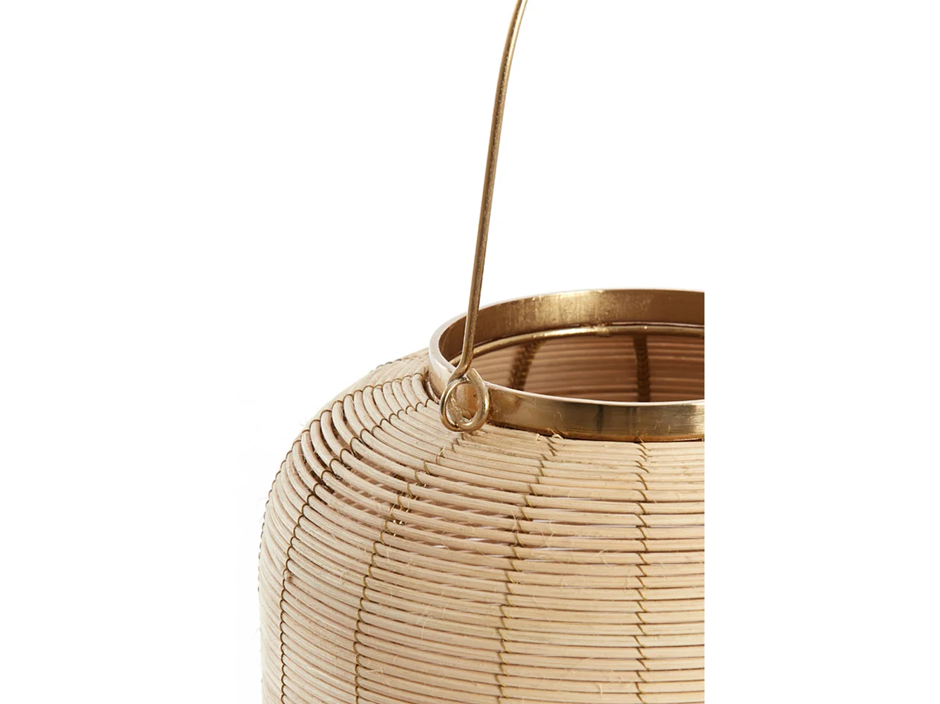 Lampe à vent VIVARO - Ø24x36,5cm - Marron