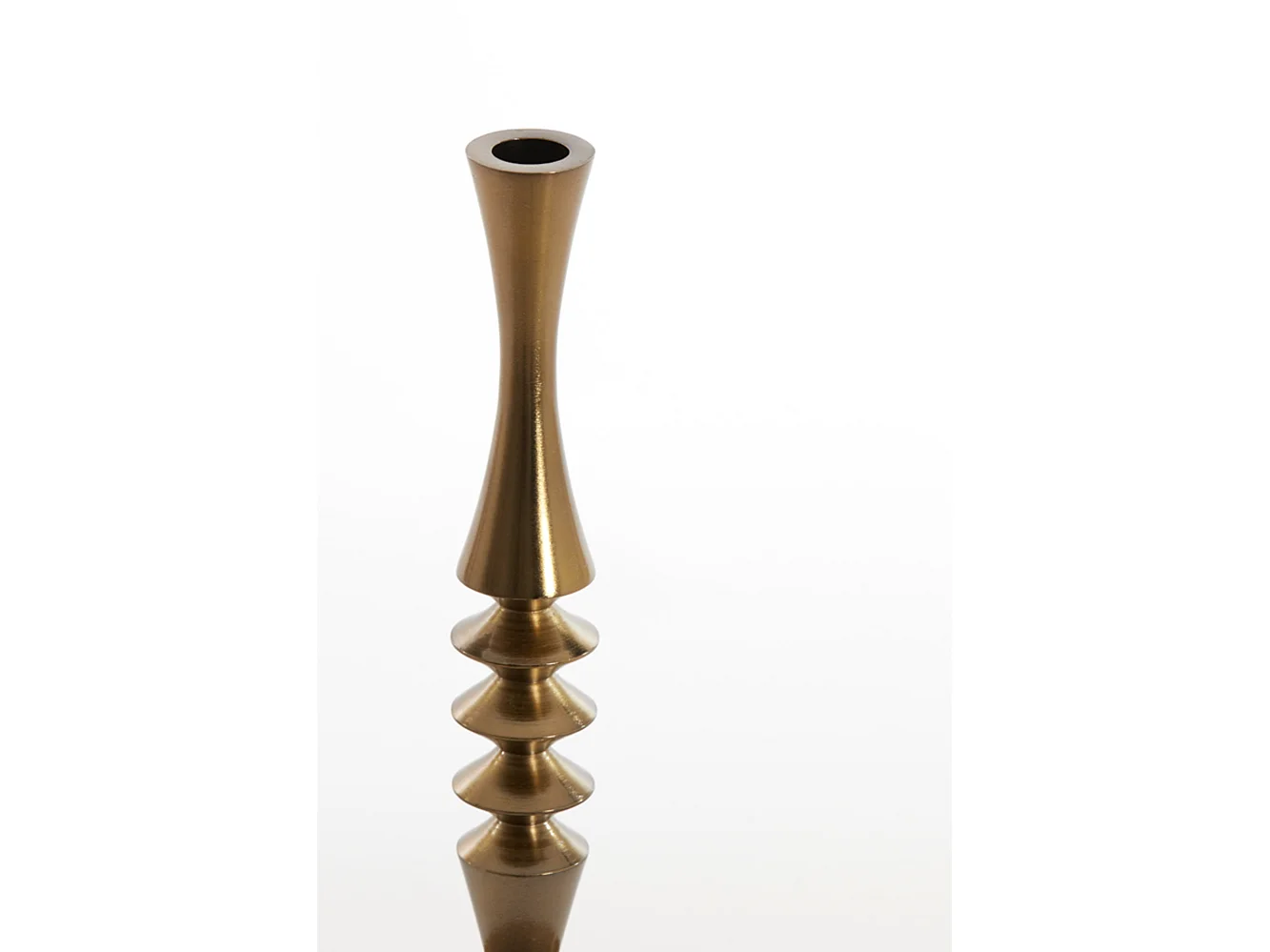 Bougeoir MISTRY - Ø10x35cm - Noir