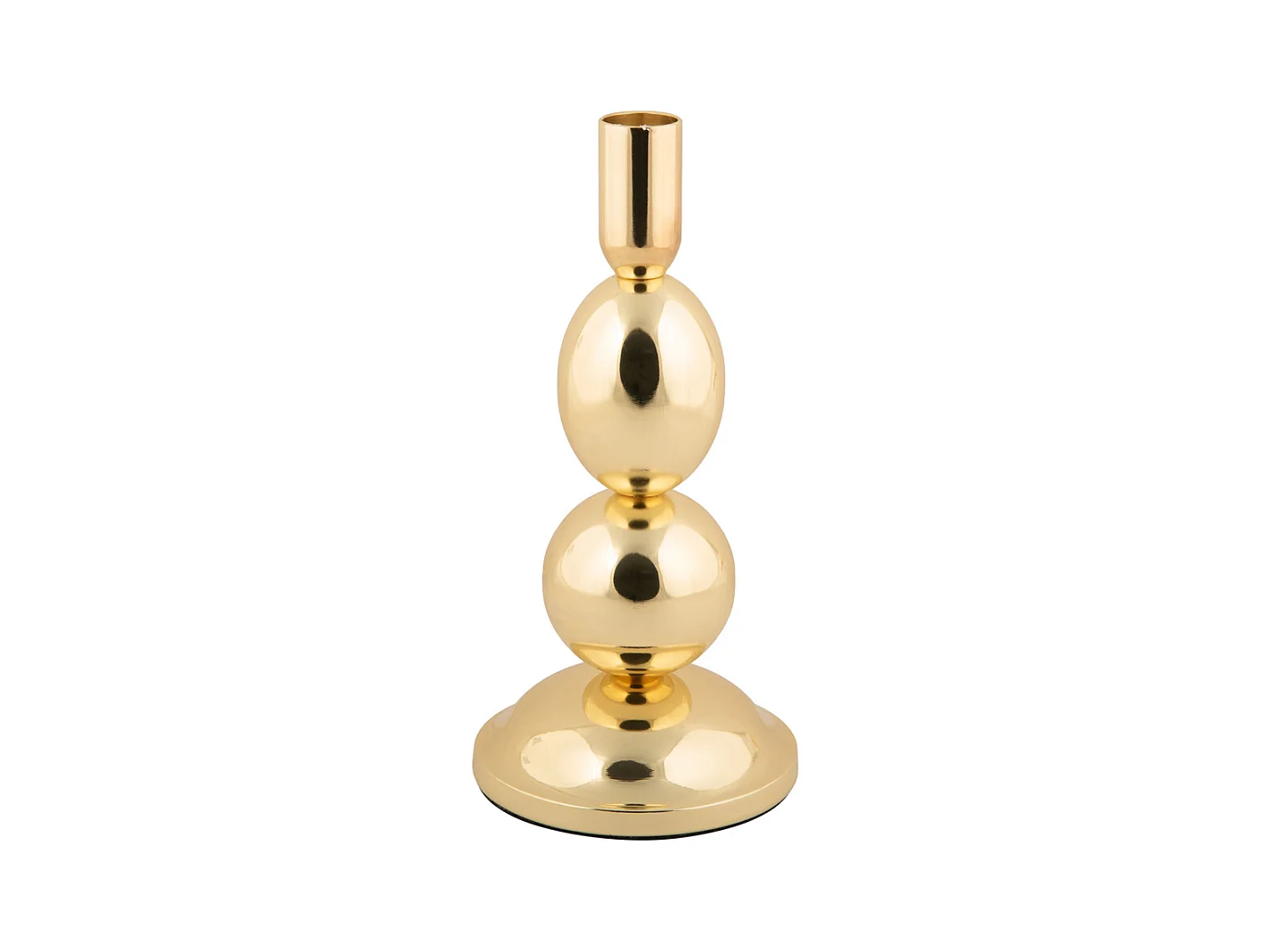 Bougeoir Dazzle Medium - Plaqué or