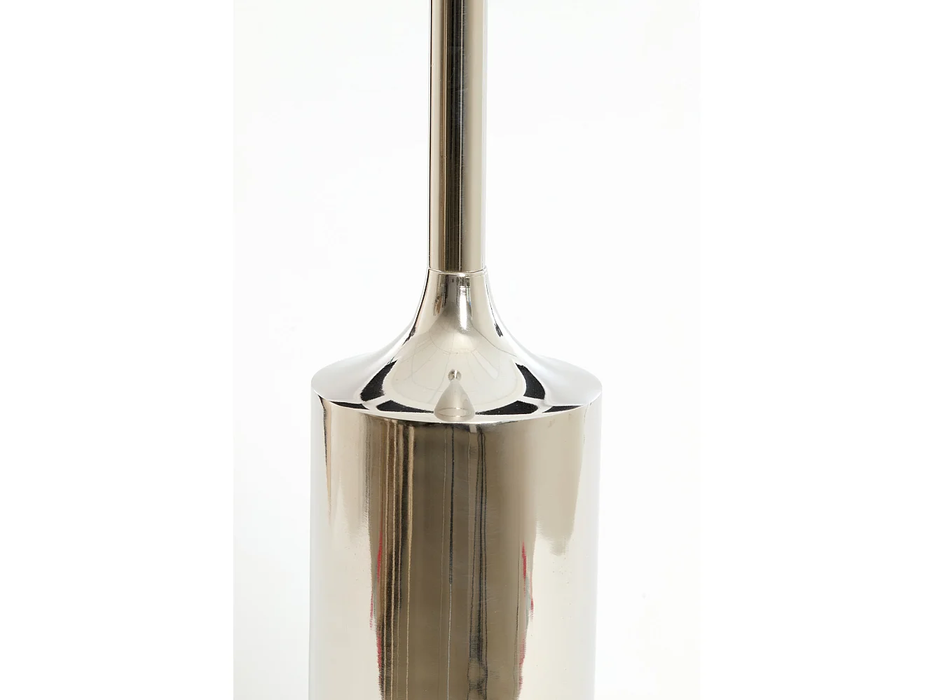 Kandelaar VELEZ - Ø13x90cm - Zilver