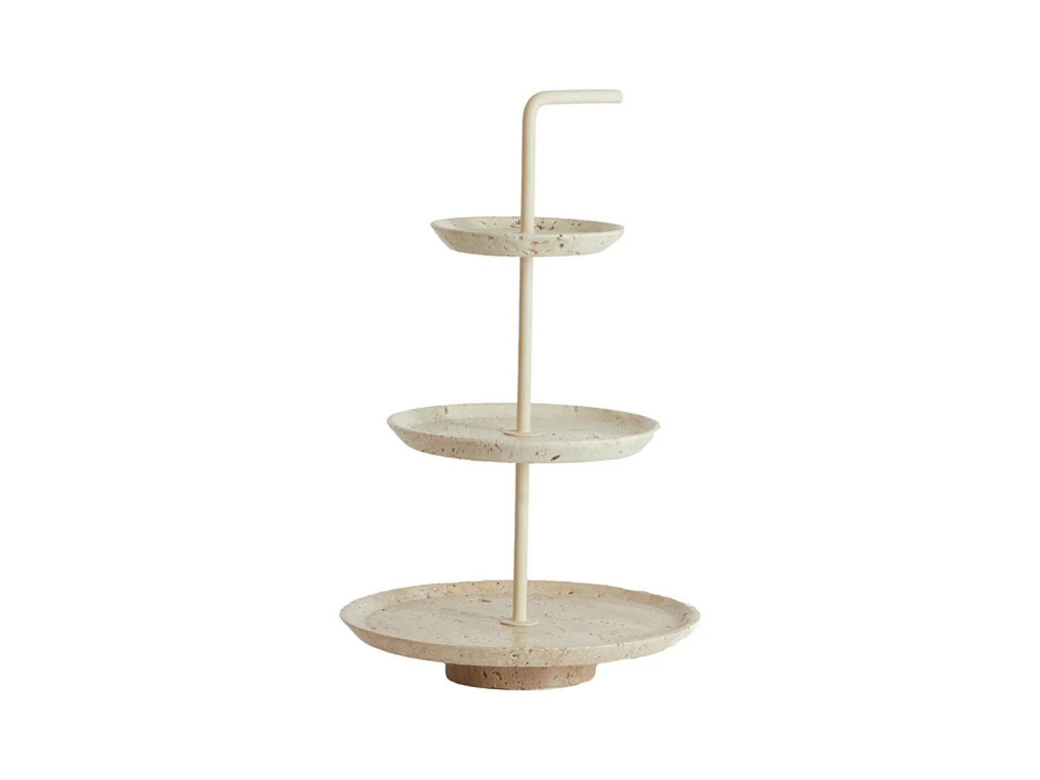 Etagere CAGLIO - Ø24x39cm - Marron