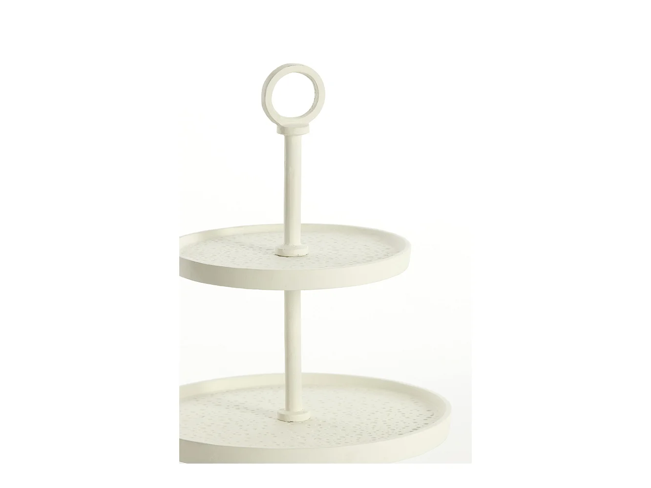 Étagère LUTEK - Ø32x48cm - Blanc