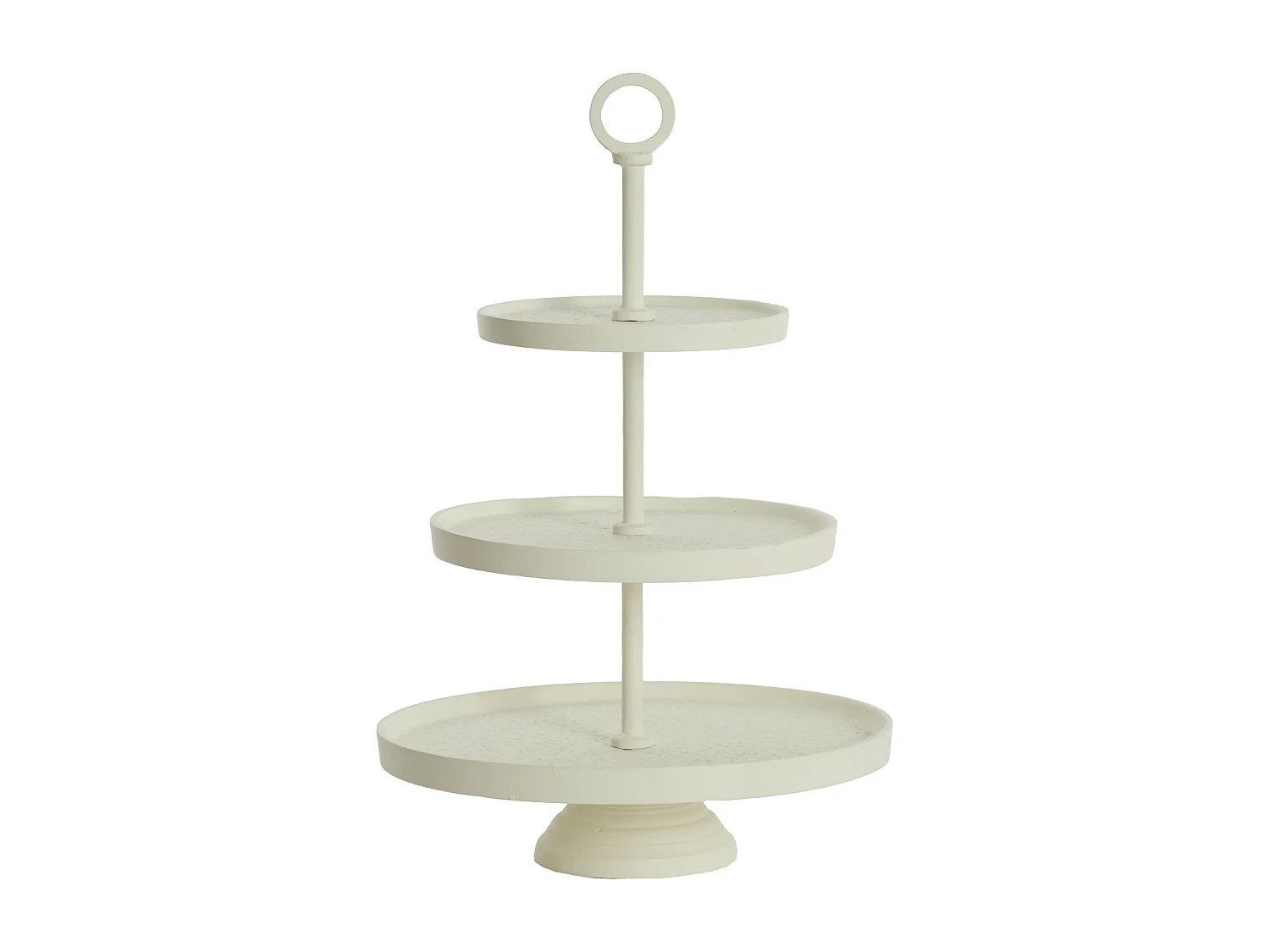 Étagère LUTEK - Ø32x48cm - Blanc