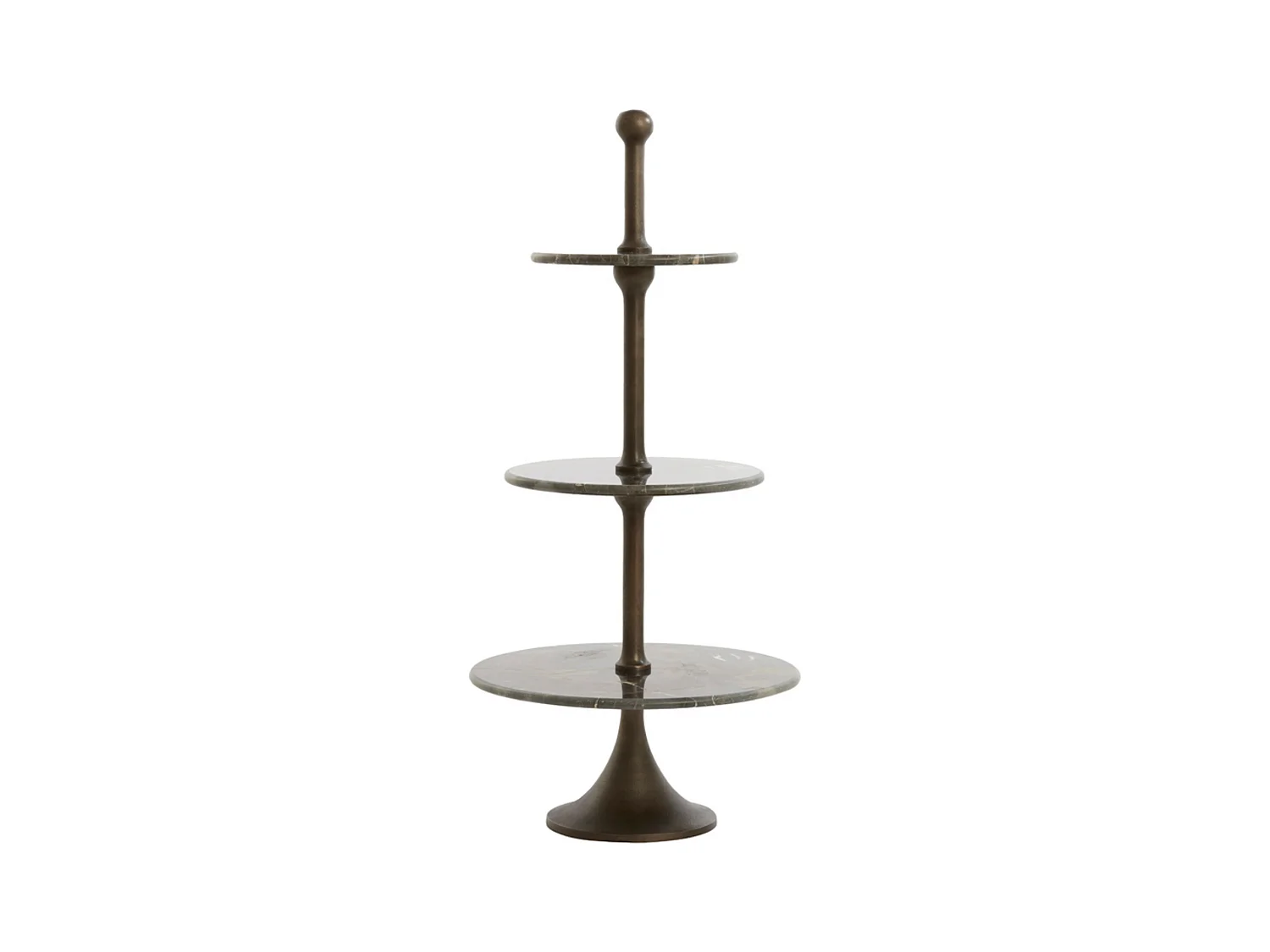 Etagere VERMENTINO - Ø51x100cm - Marron