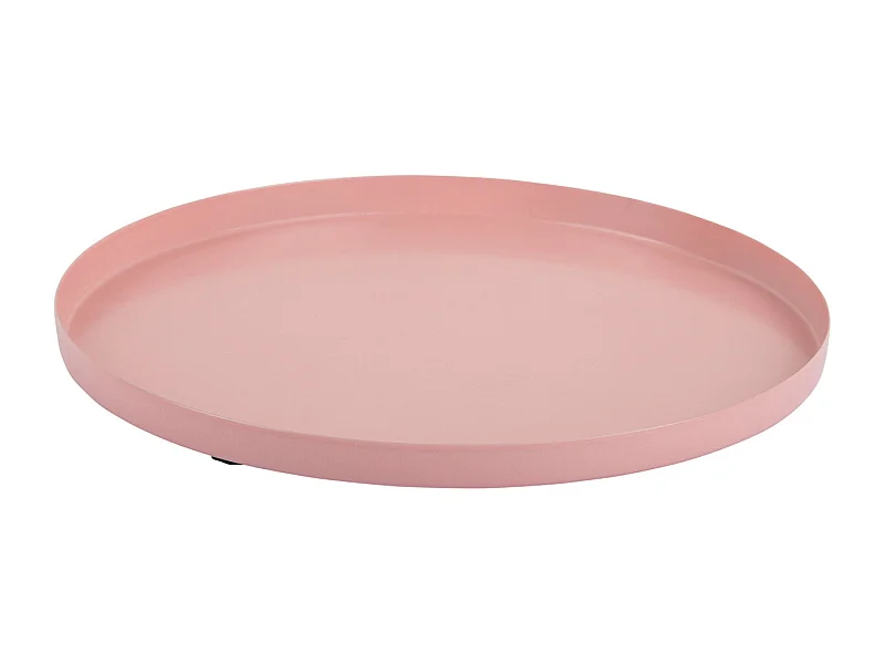 Tablett Servir Rund Extra Klein - Zartrosa