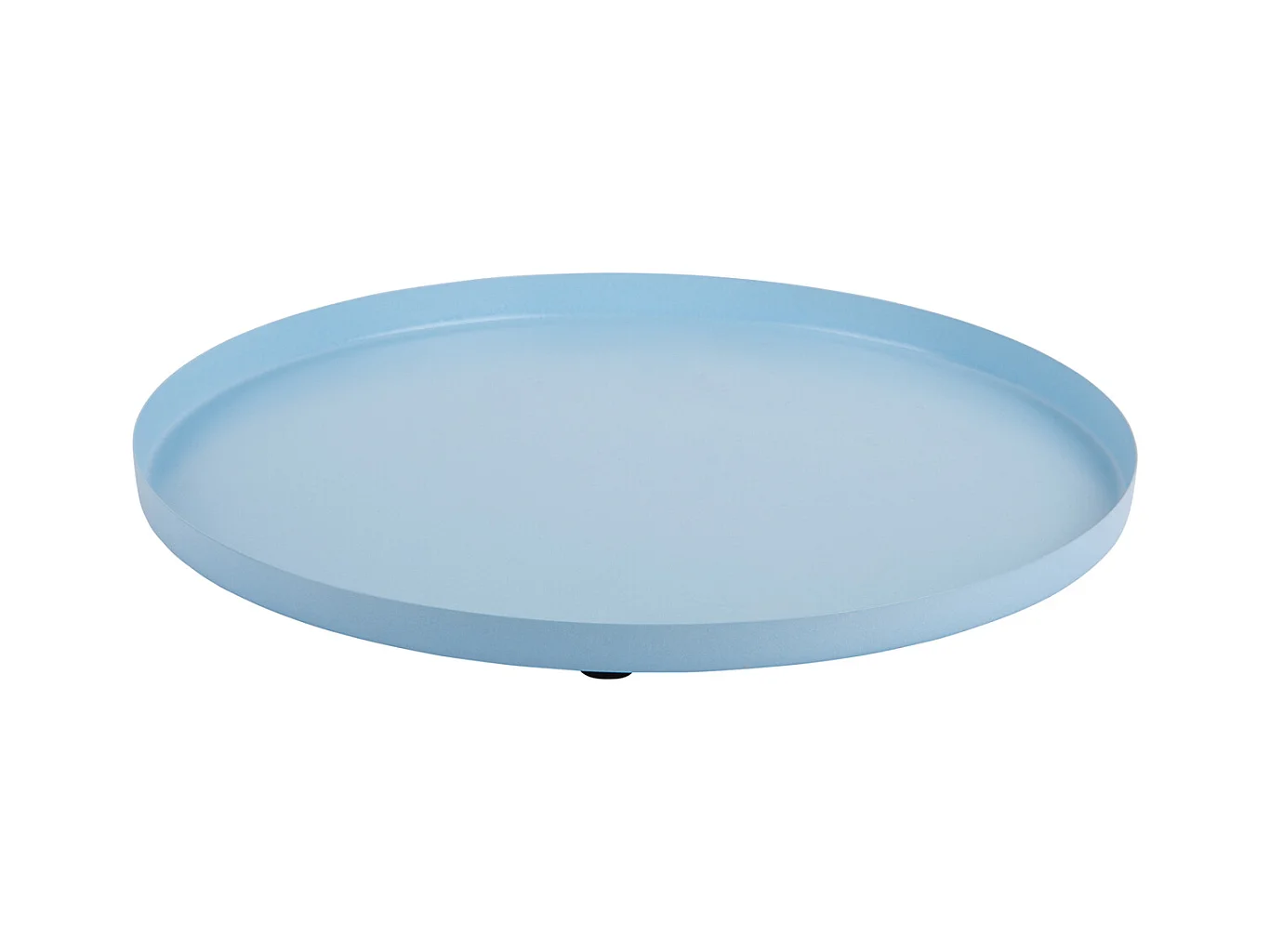 Plateau Servir Rond Petit - Bleu Clair