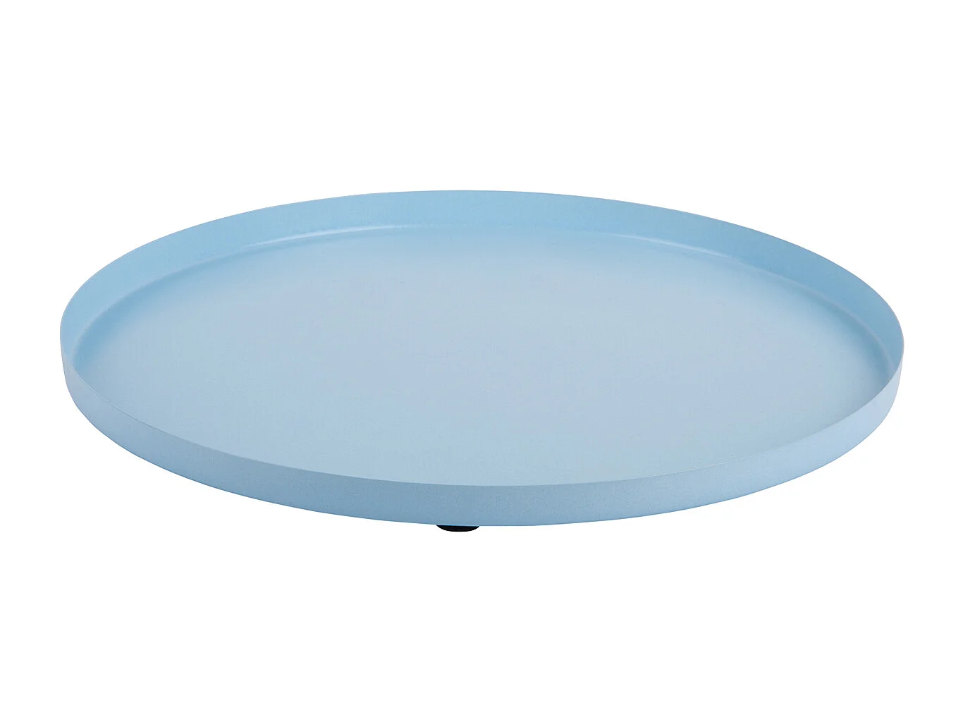 Plateau Servir Rond Petit - Bleu Clair