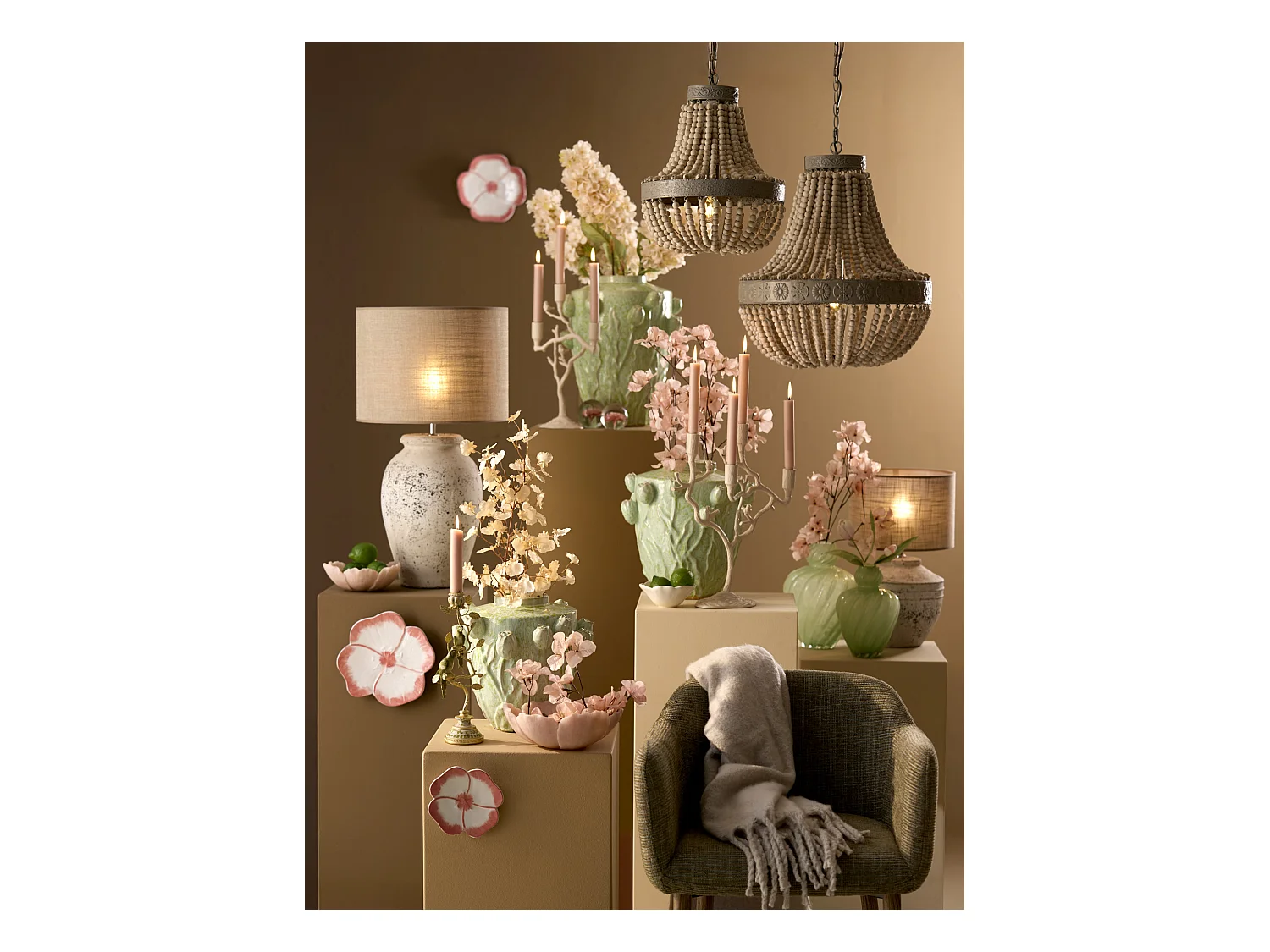 Bol FRESIA - 20,5x19,5x7,5cm - Rose