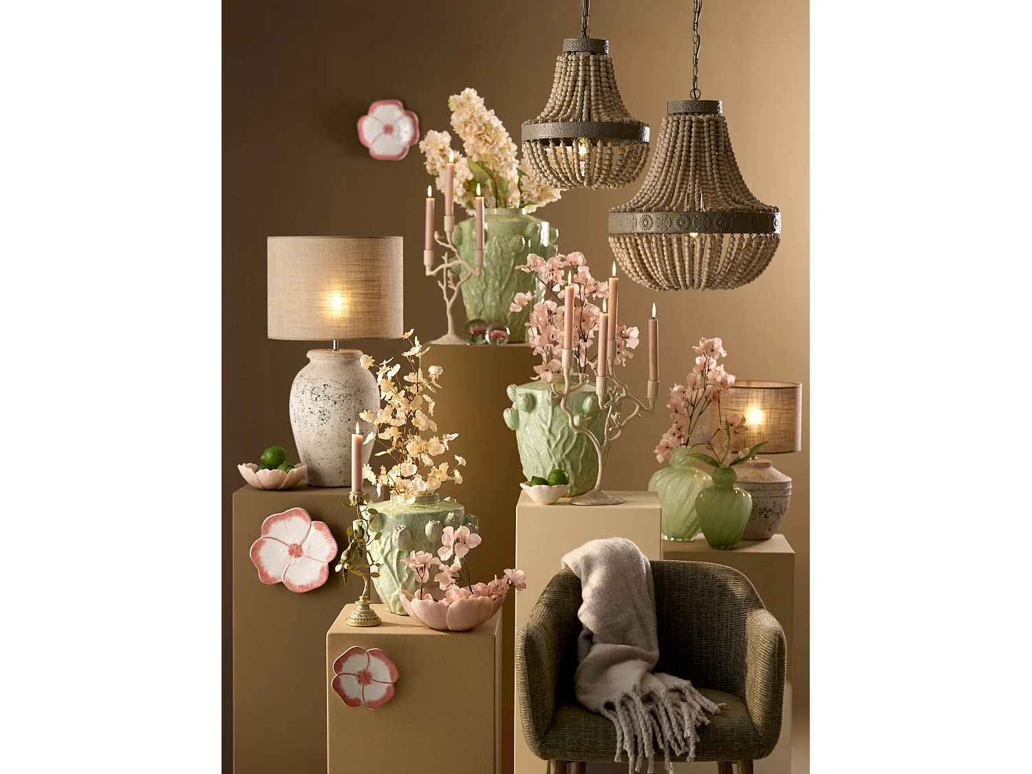 Bol FRESIA - 20,5x19,5x7,5cm - Rose