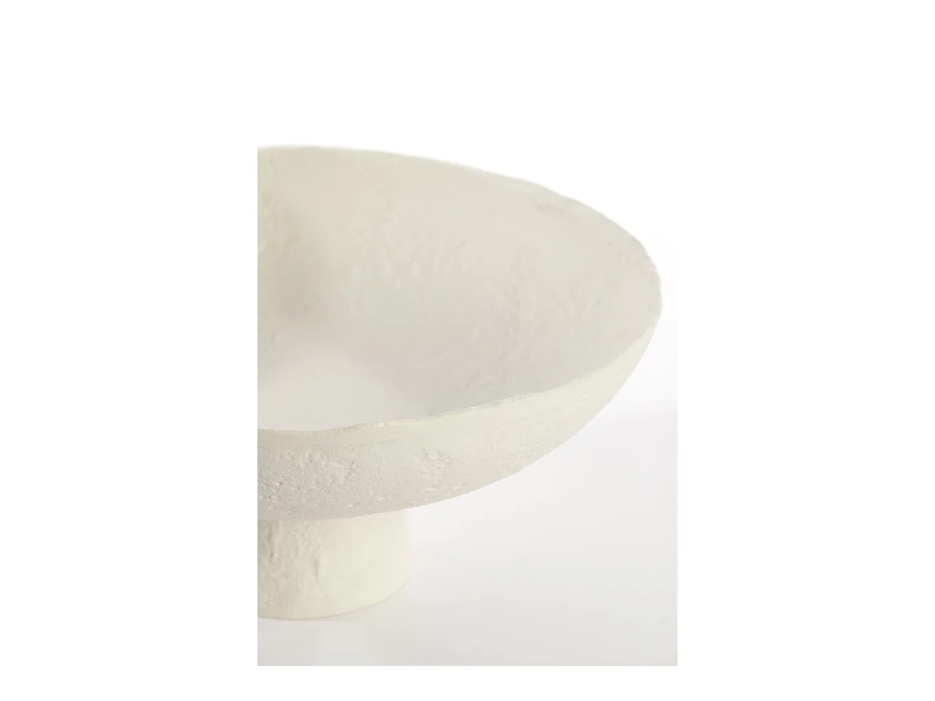 Maßstab OTA - Ø38,5x17,5cm - Weiß