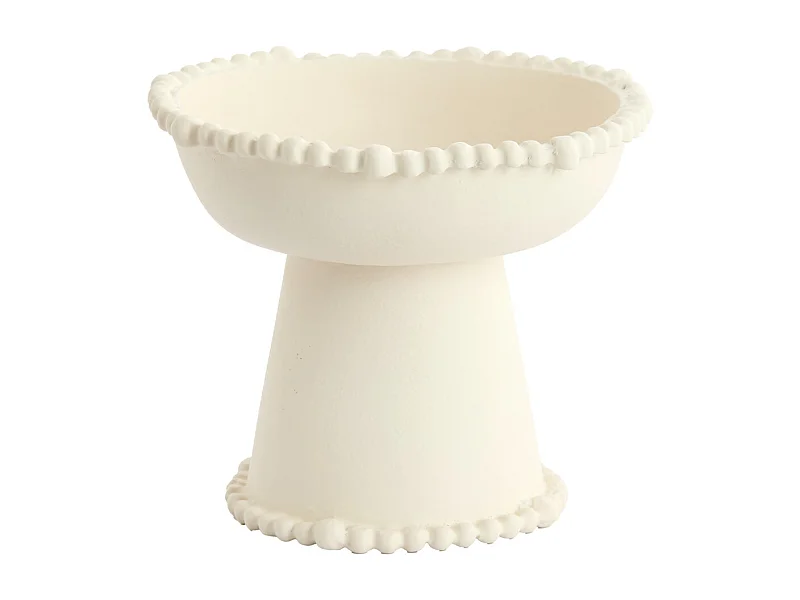 Schaal OTO - Ø20.5x16.5cm - Wit