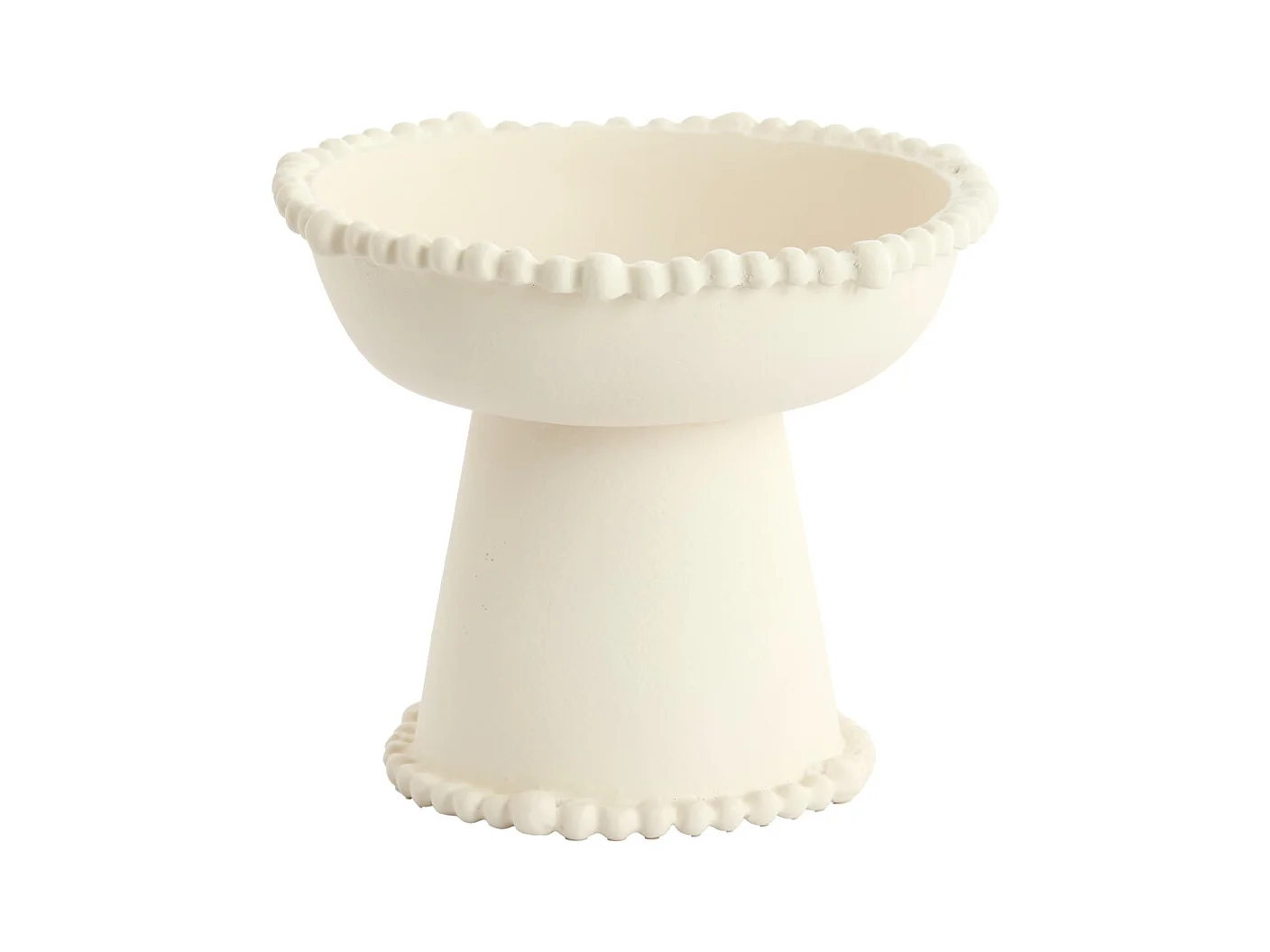 Schaal OTO - Ø20.5x16.5cm - Wit