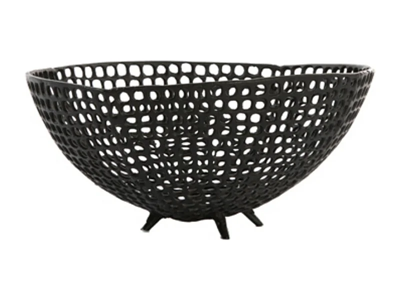 Schaal MURCIA - Ø30x13cm - Zwart