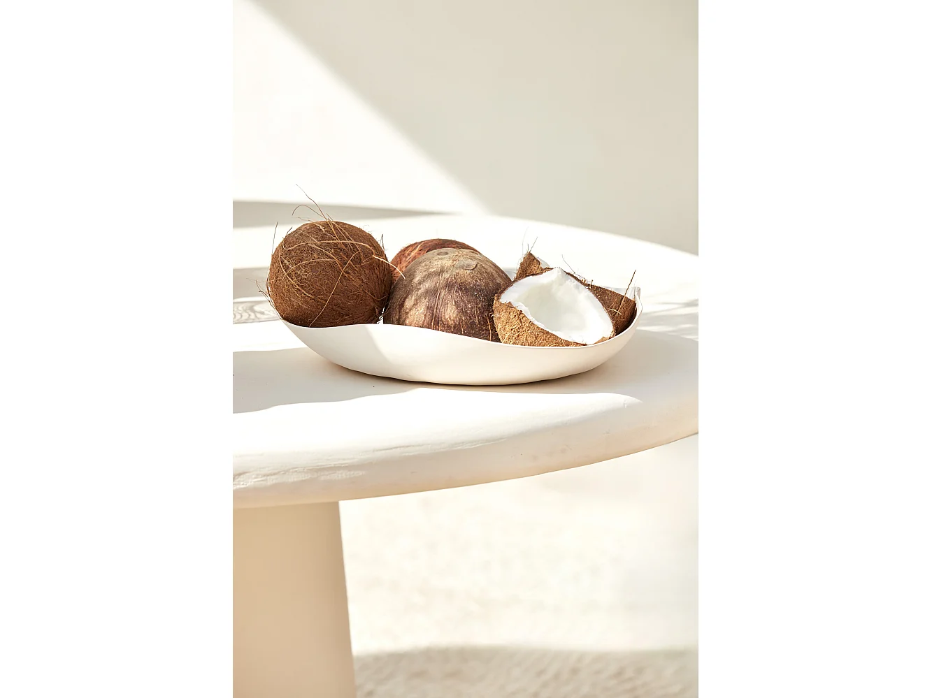 Balance ANZIO - 33x32x6,5cm - Blanc