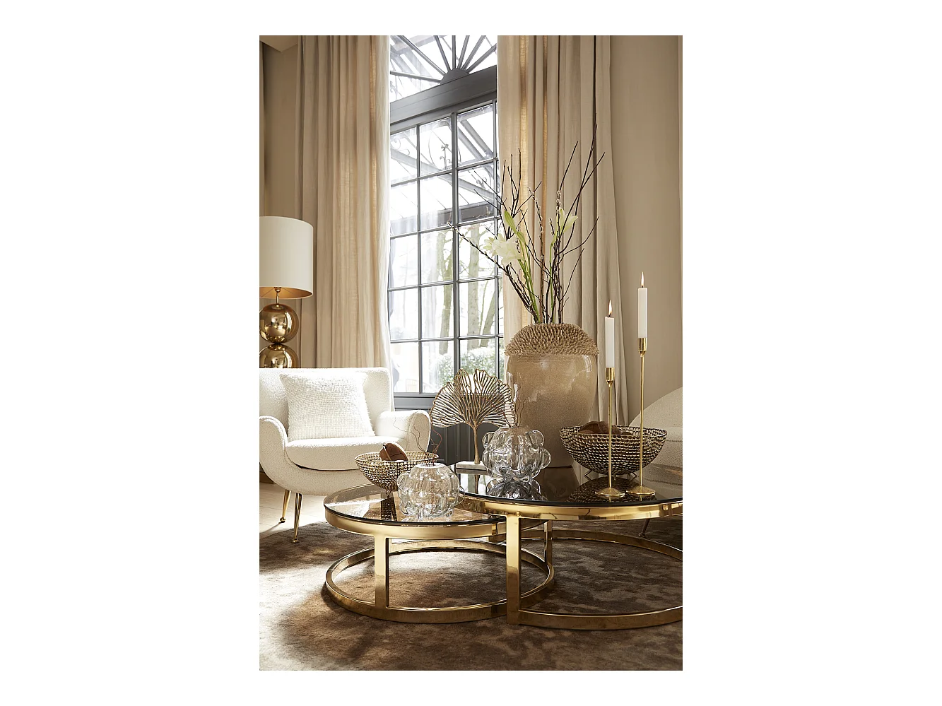 Bol MURCIA - Ø38x16cm - Doré