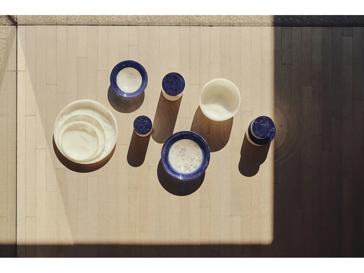 Bol BINANGA - Ø34x7,5cm - Bleu