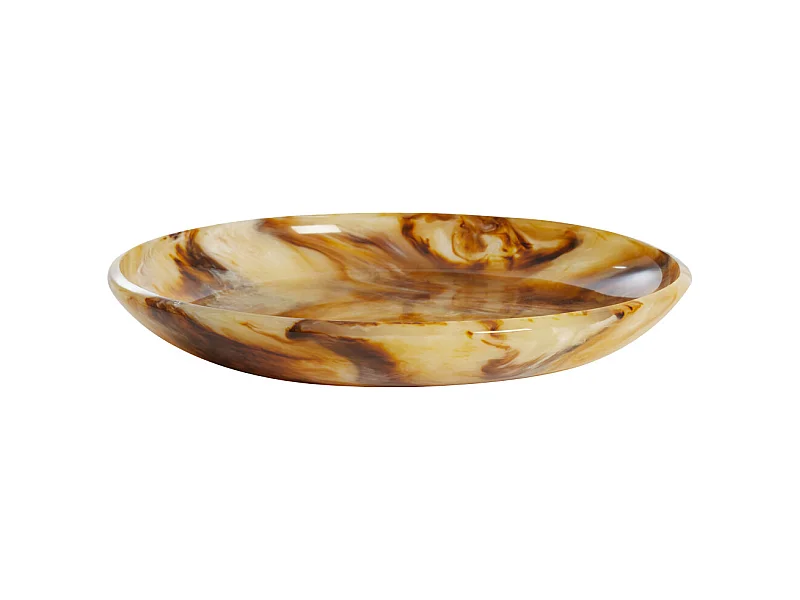 Waage BELAWAN - Ø34x6cm - Braun